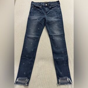 Express Stretch Jeans Women’s Size 0 Mid-Rise Ankle Legging